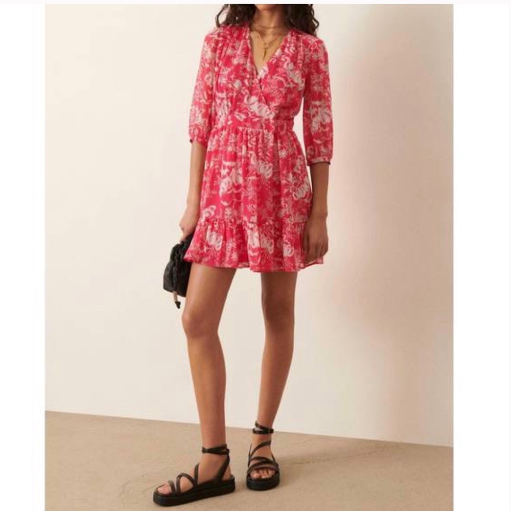 Ba&sh Ulia Mini Dress in Rose